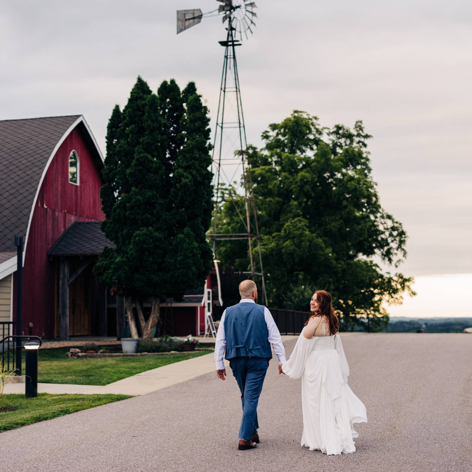 Kiley & Nathan: A Whimsical Wildflower Wedding at Vennebu Hill
