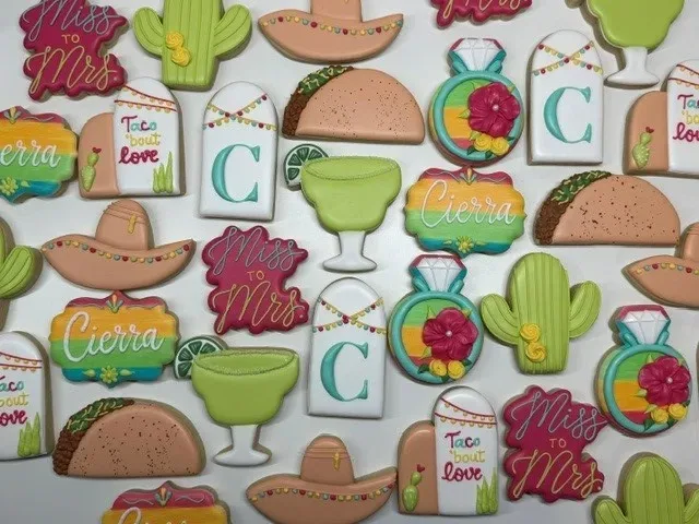 Princess J Cookie Creations – Mexican Inspired Cookie Flatlay