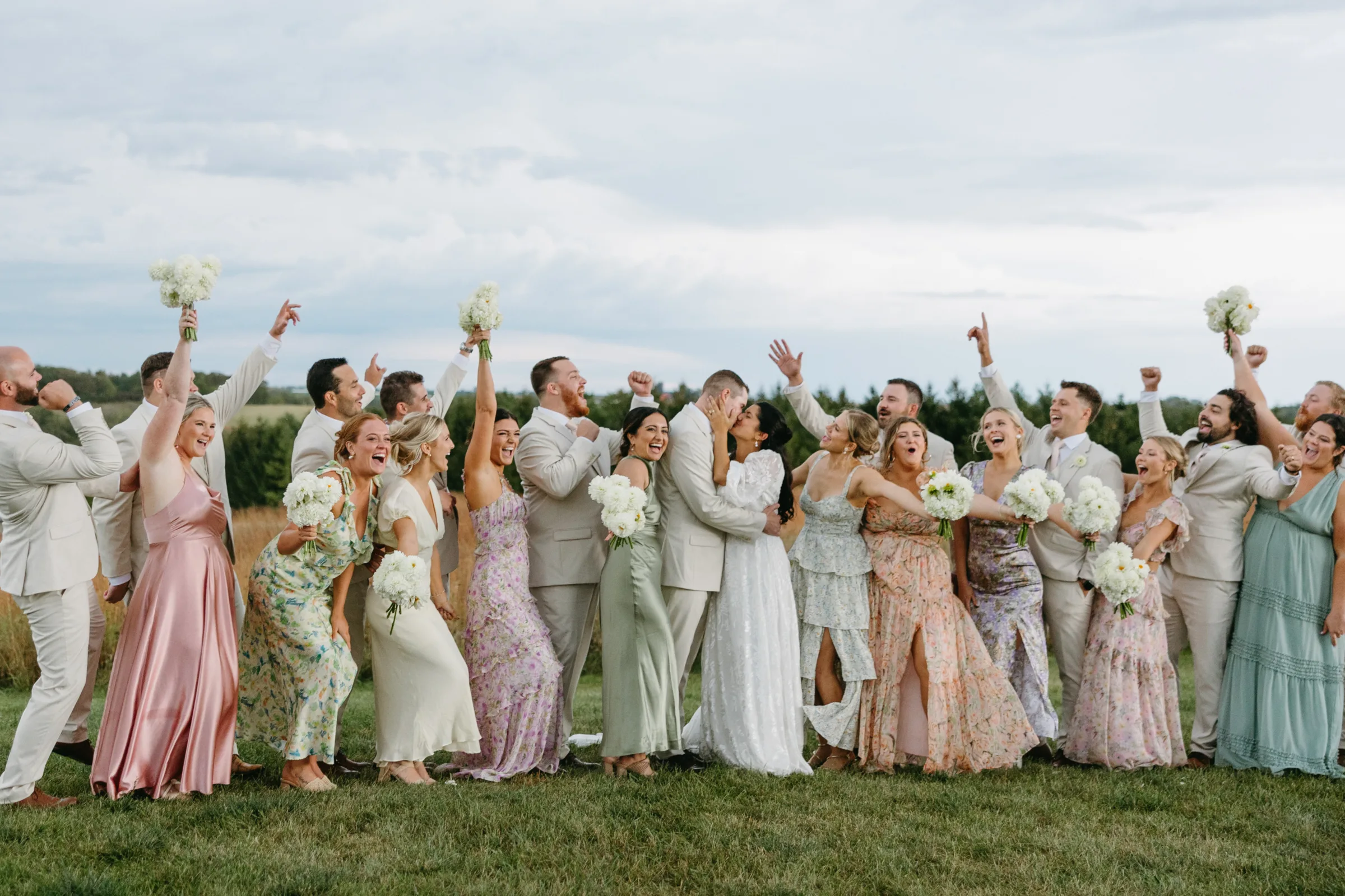 Effortless & Enduring: Sara & Jake’s Garden-Inspired Wedding at Prevailing Winds Lodge