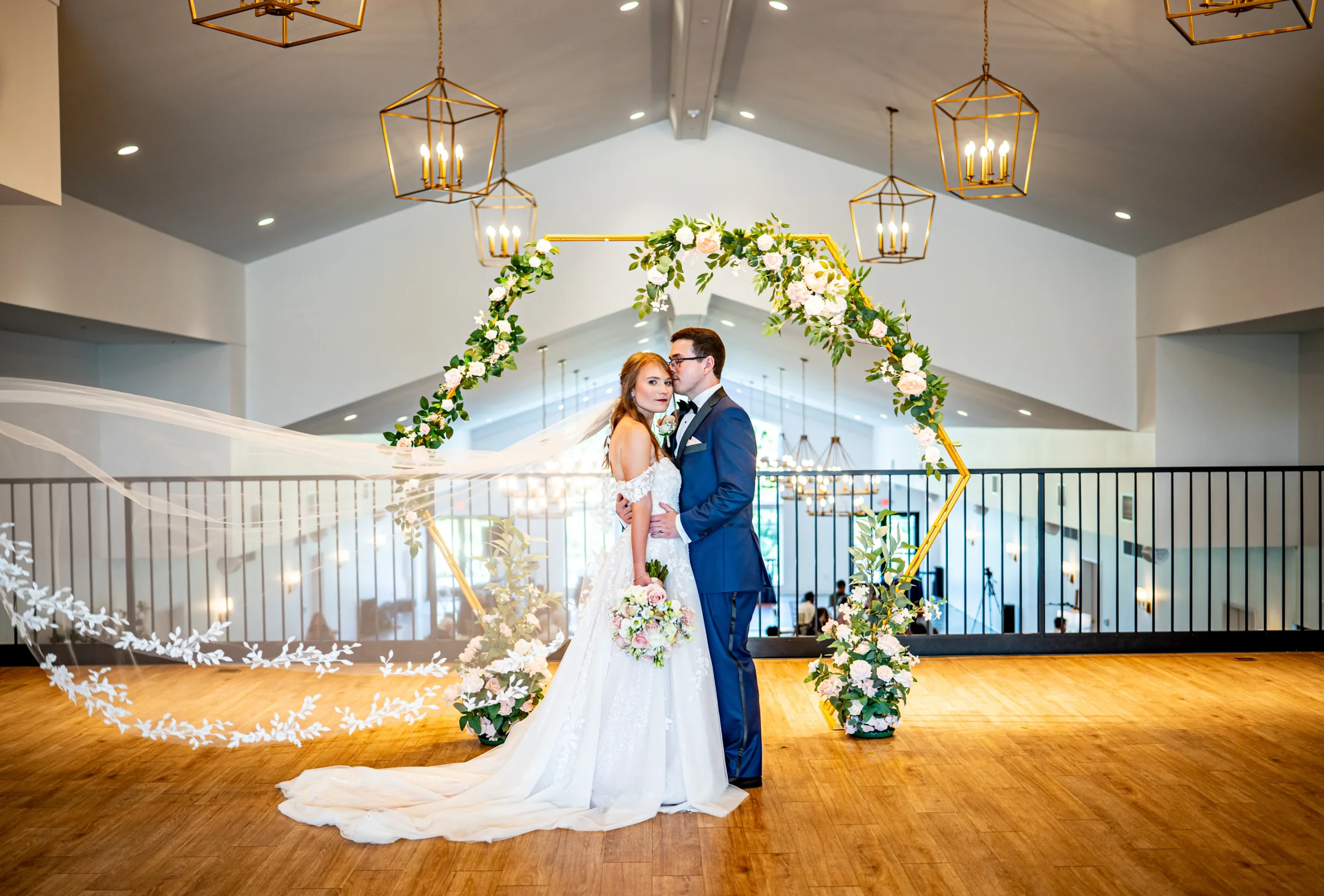A Modern Blush & Navy Wedding at The Eloise in Mt. Horeb | Kelly & Nate