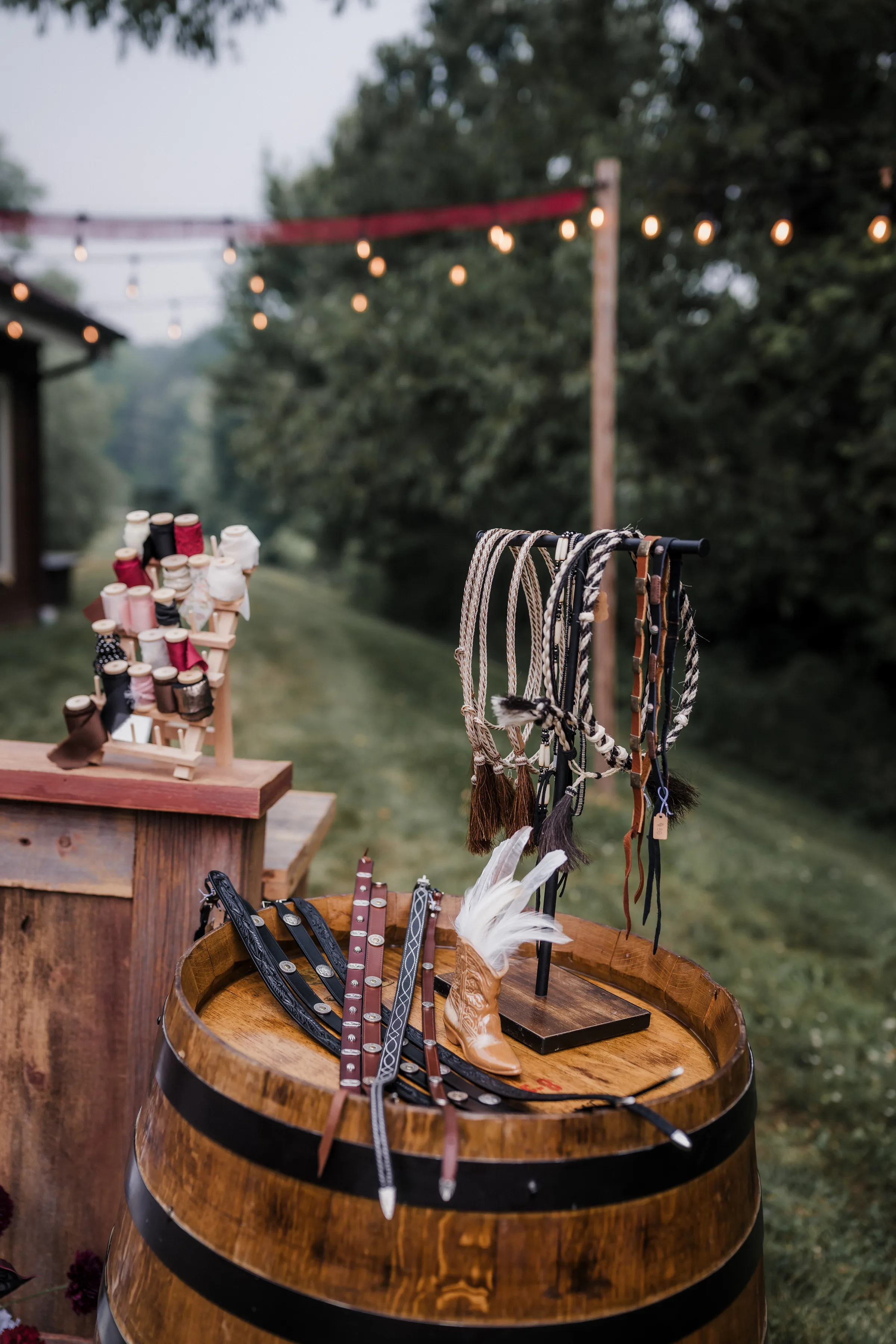 cowboy hat accessories from Hangman Hats