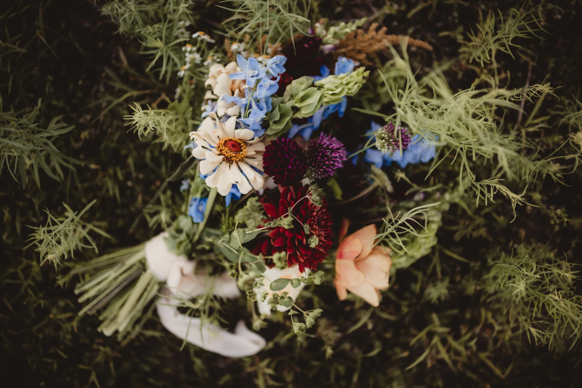 a bridal bouquet by Signature Events