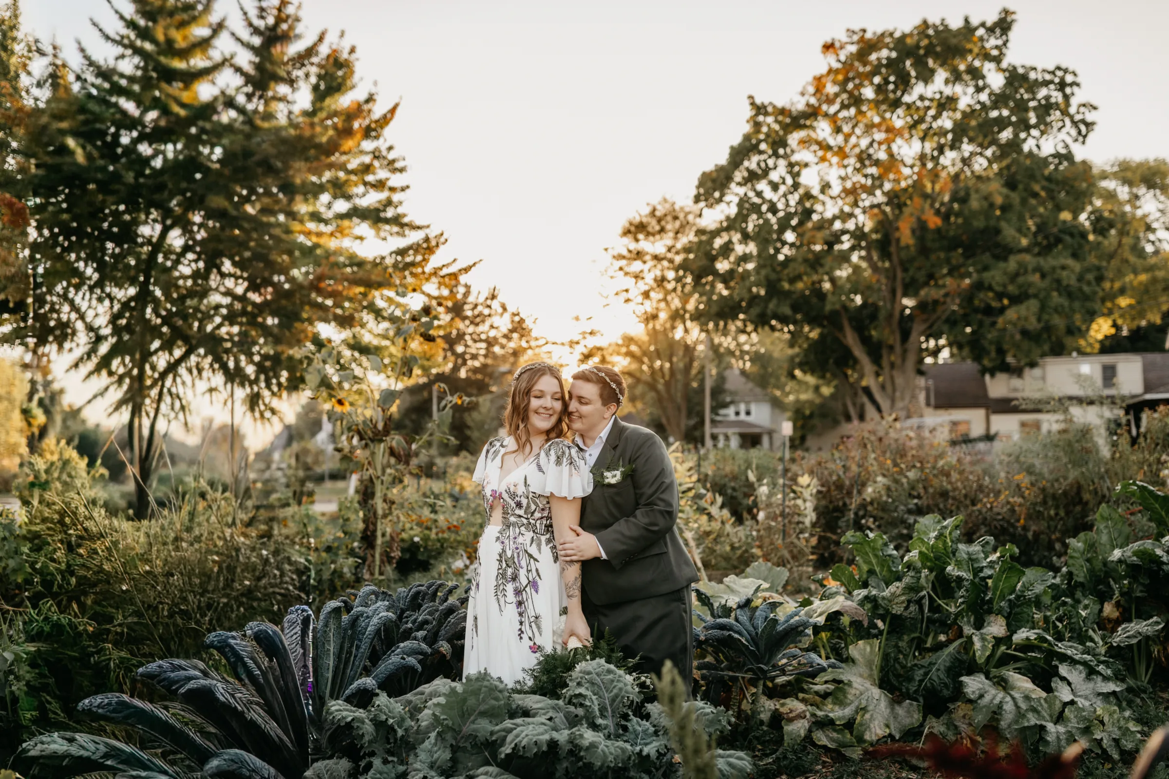 An Organic & Authentic Wedding at Goodman Community Center | Sam & Janine